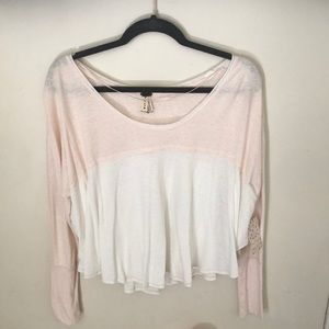 Free People flowy crop